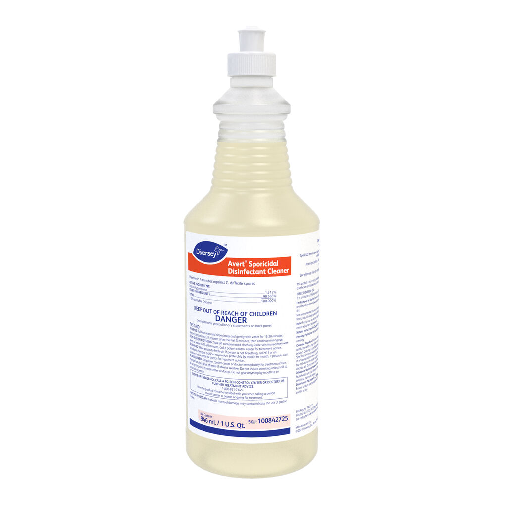 Avert® Sporicidal Disinfectant Cleaner, 32foz, 12/CT